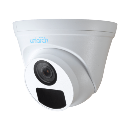 Uniarch IPC-T122-APF40 Full HD 2MP buiten turret camera met 4mm lens, 30m Smart IR, WDR, PoE, ingebouwde microfoon en gratis applicatie