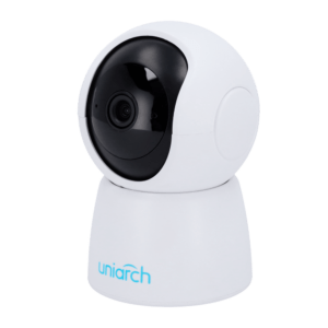 Uniarch UHO-S2 Full HD 2MP Wi-Fi PT mini babyfoon camera met 4 mm lens, 10m Smart IR, gratis applicatie en ingebouwde microfoon en speaker