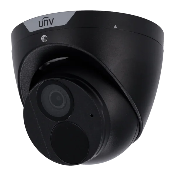 Uniview IPC3618SB-ADF28KM-I0-B Full HD 8MP buiten lighthunter turret camera met vaste 2.8 mm lens, 30m IR, 120dB WDR, PoE, microSD en ingebouwde microfoon
