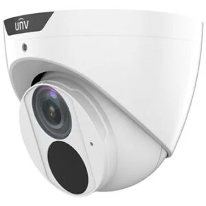 Uniview IPC3618SB-ADF28KM-I0 Full HD 8MP buiten lighthunter turret camera met vaste 2.8 mm lens, 30m IR, 120dB WDR, PoE, microSD en ingebouwde microfoon