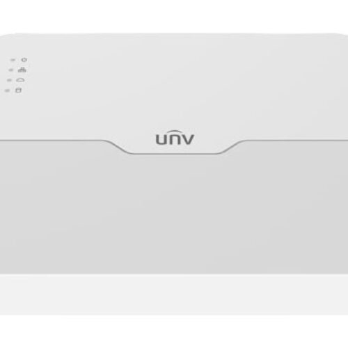 Uniview NVR301-08LS3-P8 8-kanaals Netwerk Video Recorder tot 5 megapixel met PoE, 1x HDD, Full HD HDMI en VGA uitgang