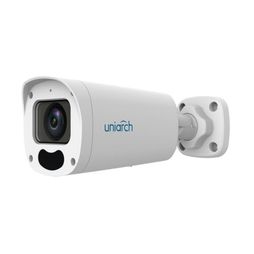 Uniarch IPC-B315-APKZ Full HD 5MP buiten bullet camera met varifocale lens, 50m IR nachtzicht, microfoon, 120dB WDR, microSD, PoE