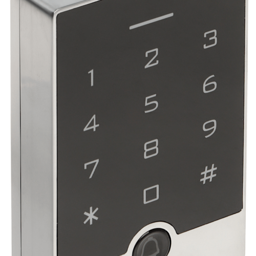 WL4 KPRW-2M stand alone WiFi touch keypad, bel en RFID kaartlezer met Tuya app voor openen en geschikt voor buiten
