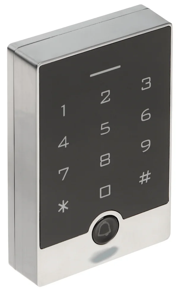 WL4 KPRW-2M stand alone WiFi touch keypad, bel en RFID kaartlezer met Tuya app voor openen en geschikt voor buiten
