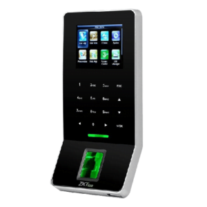 ZKTeco F22 stand alone vingerafdruk, PIN en RFID kaart lezer met Wi-Fi voor binnen met 2.4-inch touch screen TCP/IP