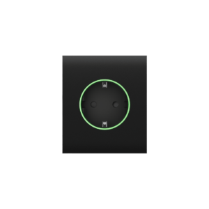 Ajax CenterCover Zwart Type F voor slim draadloos stopcontact