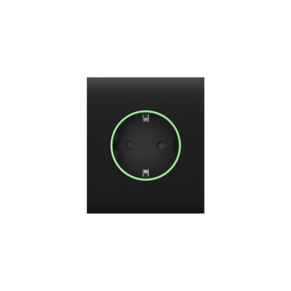 Ajax CenterCover Zwart Type F voor slim draadloos stopcontact