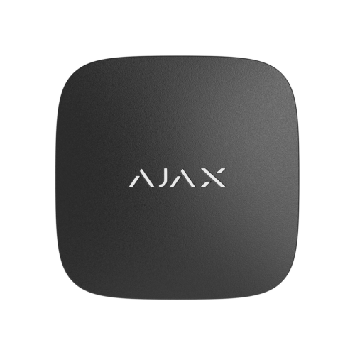 Ajax LifeQuality Zwart Jeweller draadloze luchtkwaliteitsmeter met temperatuursensor, luchtvochtigheidssensor en koolstofdioxidesensor