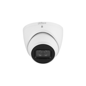 Dahua IPC-HDW3541EM-S-S2 Full HD 5MP Starlight Lite AI buiten eyeball camera met 50m IR, vaste lens, microfoon, PoE en microSD