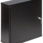 WL4 STC4-B zwarte universele afsluitbare stalen montage kast