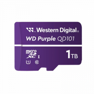 Western Digital WDD100T1P0C WD Purple 1TB microSD geheugenkaart voor bewakingscamera's