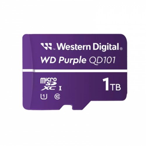 Western Digital WDD100T1P0C WD Purple 1TB microSD geheugenkaart voor bewakingscamera’s