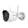 Hikvision HWI-B122H-D/W HiWatch Full HD Wi-Fi 2MP buiten bullet camera met IR nachtzicht, WDR, microSD slot en ingebouwde microfoon en speaker