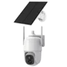 VicoHome CQ1 3 megapixel Pan Tilt Wi-Fi buiten camera met accu, zonnepaneel, autotracking, 10 meter IR nachtzicht, wit licht, bewegingsdetectie, microSD, sirene en 2-weg audio