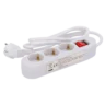 WL4 SRPU-3 drievoudige witte stekkerdoos voeding contactdoos met geïntegreerde aan-uit knop