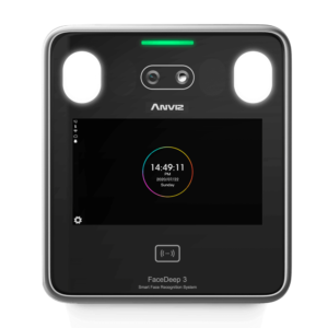 Anviz FACEDEEP 3 MF toegangscontrole en tijdregistratie biometrische gezichtsherkenning, Pin en Mifare kaart lezer voor binnen TCP/IP, Bluetooth en Wi-Fi