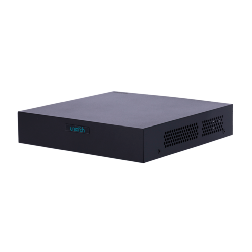 Uniarch NVR108S3-P8 8-kanaals Netwerk Video Recorder tot 6 megapixel met PoE, 1x HDD, Full HD HDMI en VGA uitgang