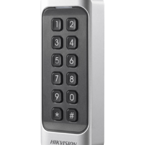 Hikvision DS-K1107AMK Mifare kaart lezer met keypad voor binnen en buiten met RS-485 en Wiegand 34/26