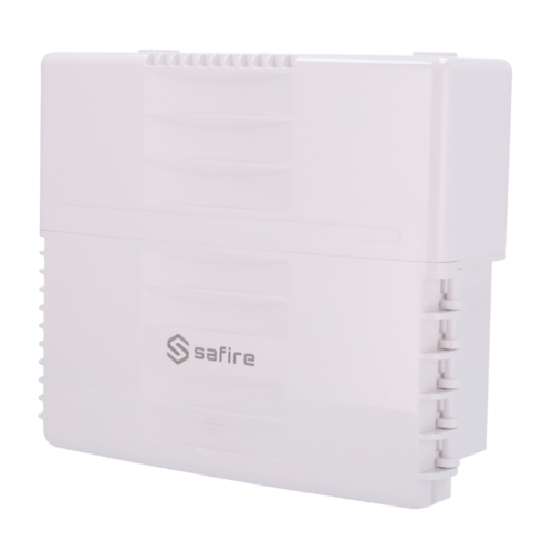 Safire SW1108HIPOE-HF-120-OUT switch voor buiten met 6x POE 802.3at/af, 2x Hi-PoE en 1x SFP poort