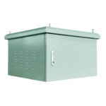 WL4 SR10WO6U-W metalen 6U 19" rack kast geschikt voor buiten, muur montage met sleutelslot
